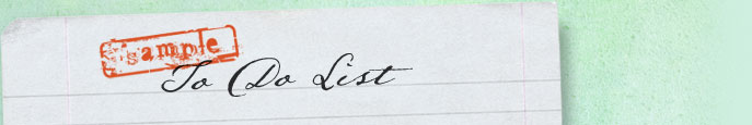 To Do List